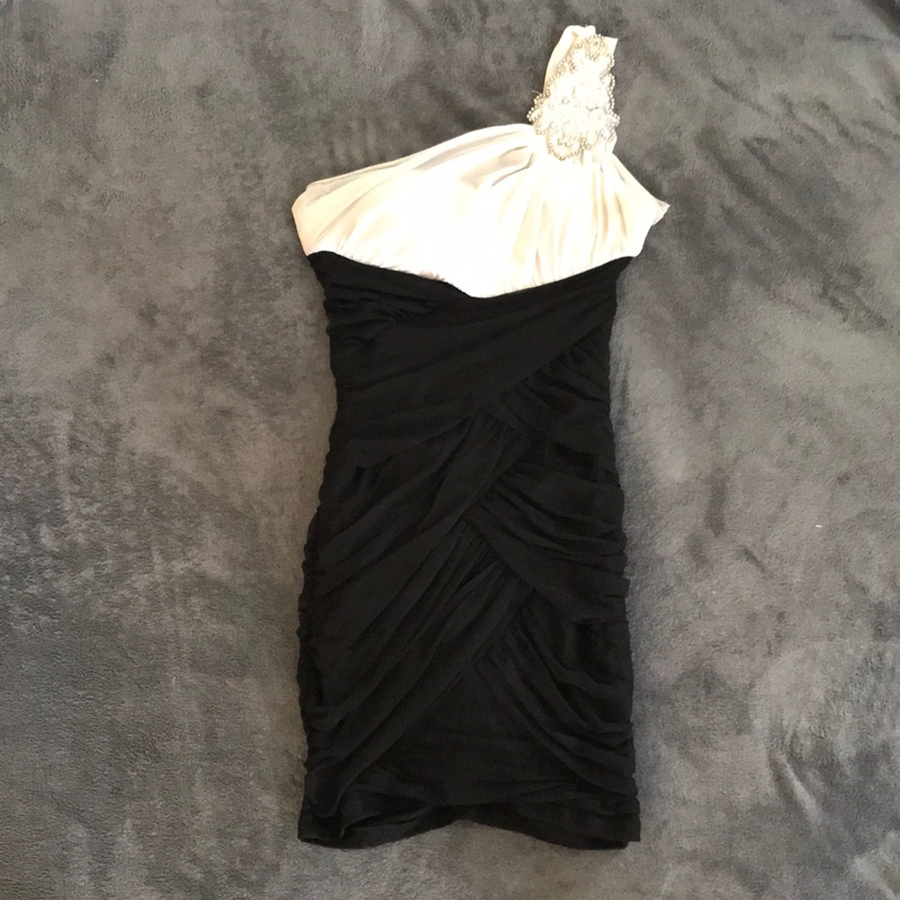 One-Shoulder Body-con Dress (Size M)
